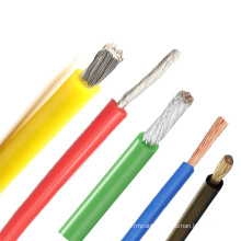 High temperature silicone rubber wire 10 12 14 16 18 20 22 24 26 28 30 awg silicone copper wire